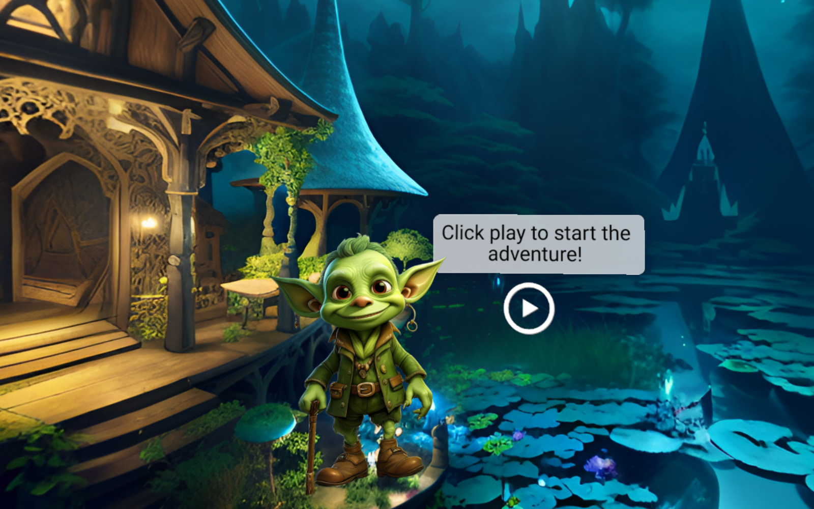 A scene from Goblin Saves the Day